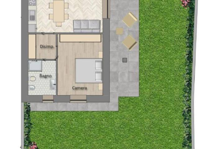 Appartamento in vendita a Melegnano, Lombardia