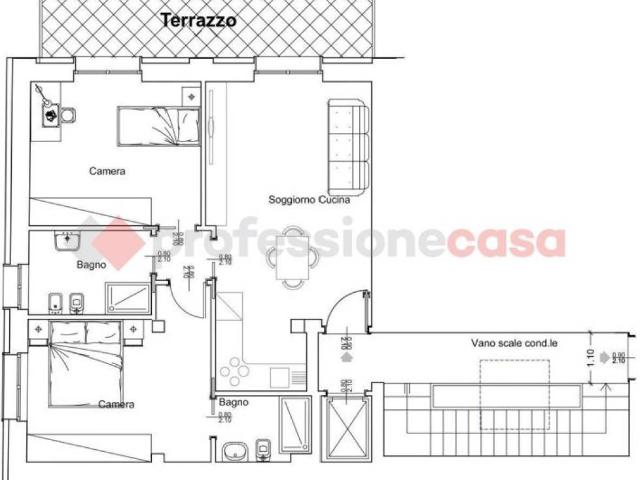 Appartamento in vendita a Melzo, Lombardia