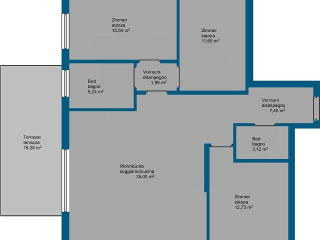Appartamento in vendita a Burggrafenamt - Burgraviato, Merano - Meran