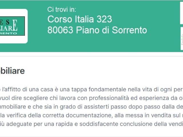 Appartamento in vendita a Meta, Campania