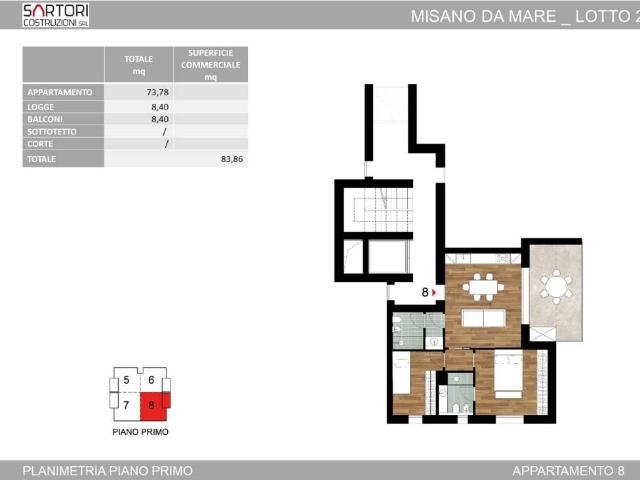 Appartamento in vendita a Portoverde, Misano Adriatico