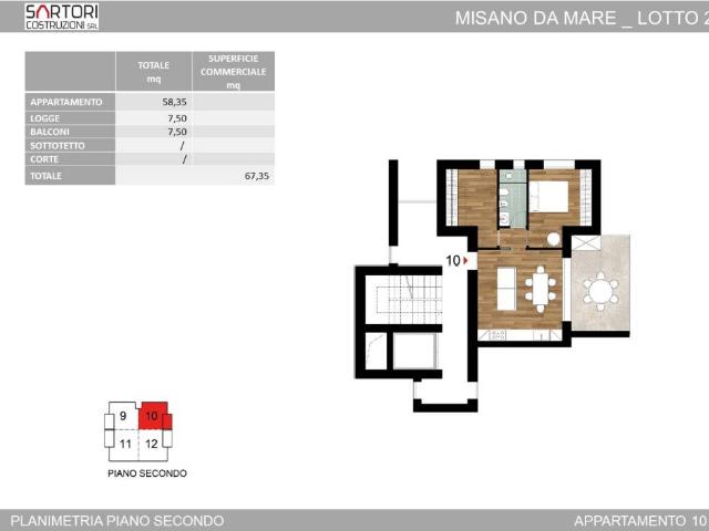 Appartamento in vendita a Portoverde, Misano Adriatico