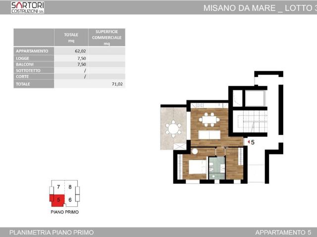 Appartamento in vendita a Portoverde, Misano Adriatico