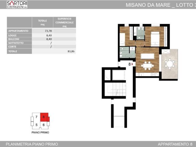 Appartamento in vendita a Portoverde, Misano Adriatico