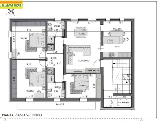 Appartamento in vendita a Albareto, Modena