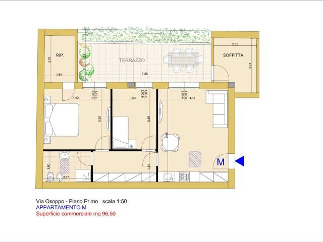 Appartamento in vendita a Modena, Cittadella