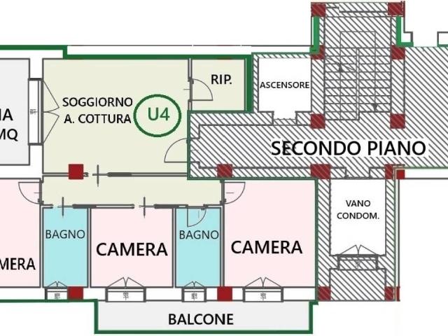 Appartamento in vendita a Cittanova, Modena