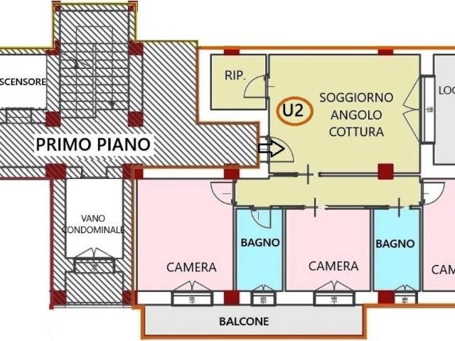 Appartamento in vendita a Cittanova, Modena
