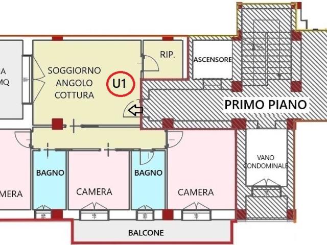Appartamento in vendita a Cittanova, Modena