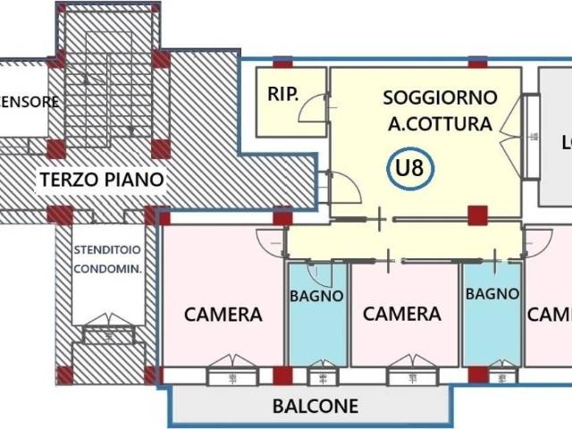 Appartamento in vendita a Cittanova, Modena
