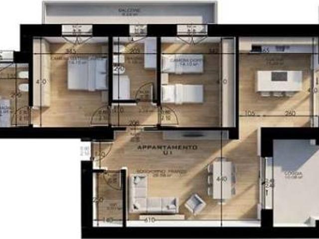 Appartamento in vendita a Cittanova, Modena