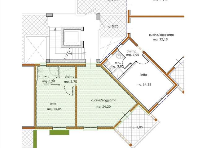 Appartamento in vendita a Villaggio Santa Rosalia, Monreale