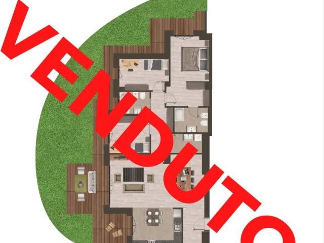 Appartamento in vendita a Rondò dei Pini, Monza