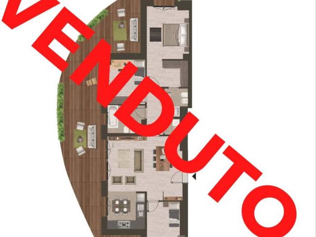 Appartamento in vendita a Rondò dei Pini, Monza