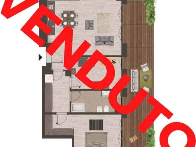 Appartamento in vendita a Rondò dei Pini, Monza