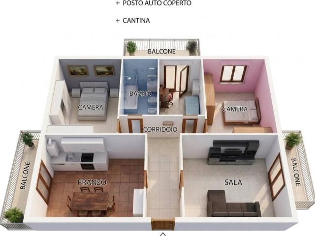 Appartamento in vendita a Morciano Di Romagna, Reggio Emilia