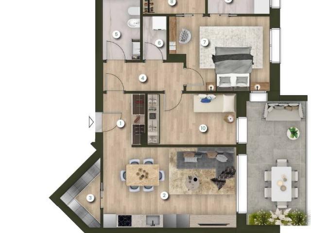 Appartamento in vendita a Nova Milanese, Monza e della Brianza