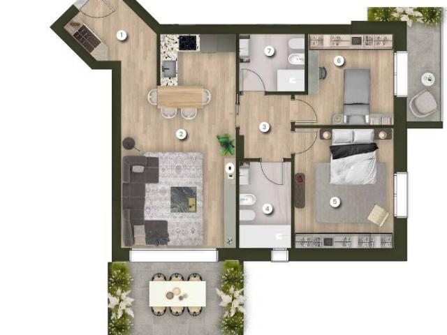 Appartamento in vendita a Nova Milanese, Monza e della Brianza