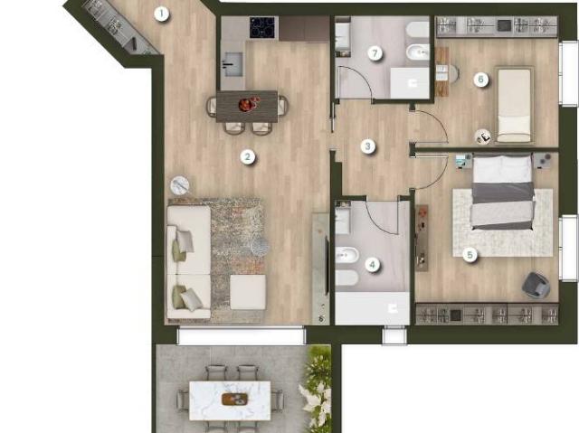 Appartamento in vendita a Nova Milanese, Monza e della Brianza