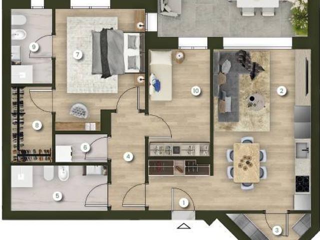 Appartamento in vendita a Nova Milanese, Lombardia