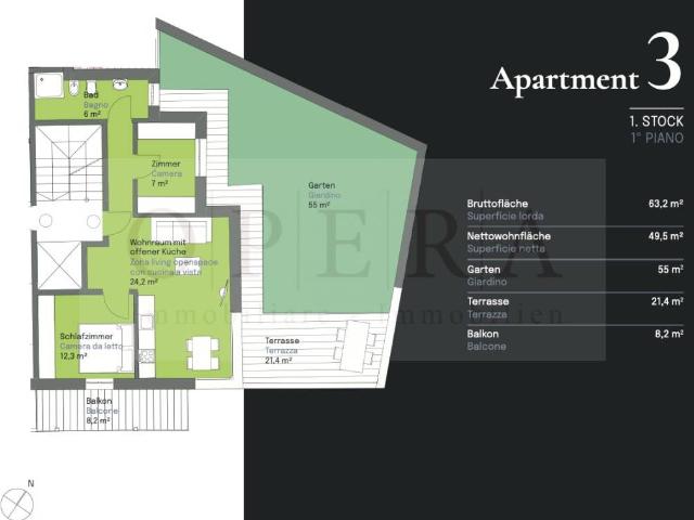 Appartamento in vendita a Salten-Schlern - Salto-Sciliar, Nova Ponente - Deutschnofen
