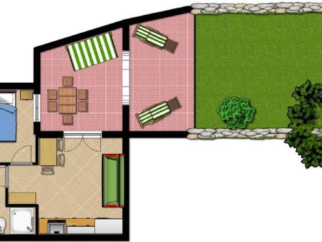 Appartamento in vendita a Rudalza, San Pantaleo