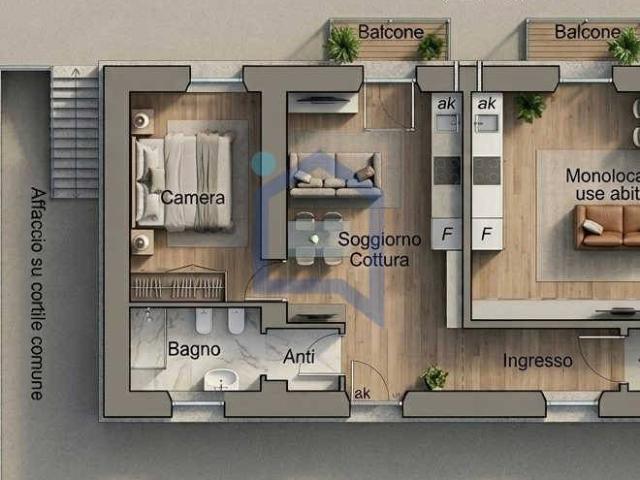 Appartamento in vendita a Paderno D'adda, Lombardia