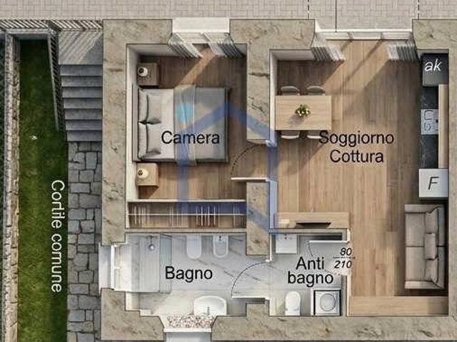 Appartamento in vendita a Paderno D'adda, Lombardia