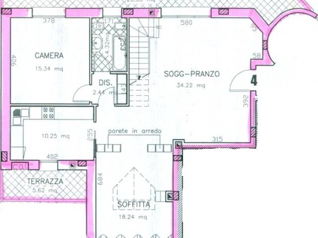 Appartamento in vendita a Forcellini, Padova