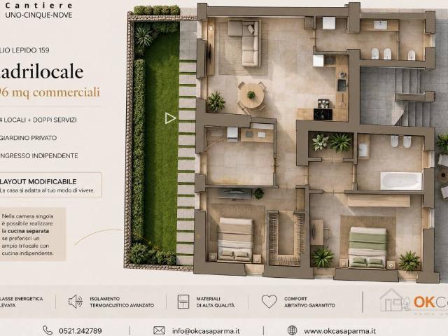 Appartamento in vendita a San Lazzaro, Sorbolo