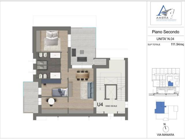 Appartamento in vendita a Marinelli, Parma