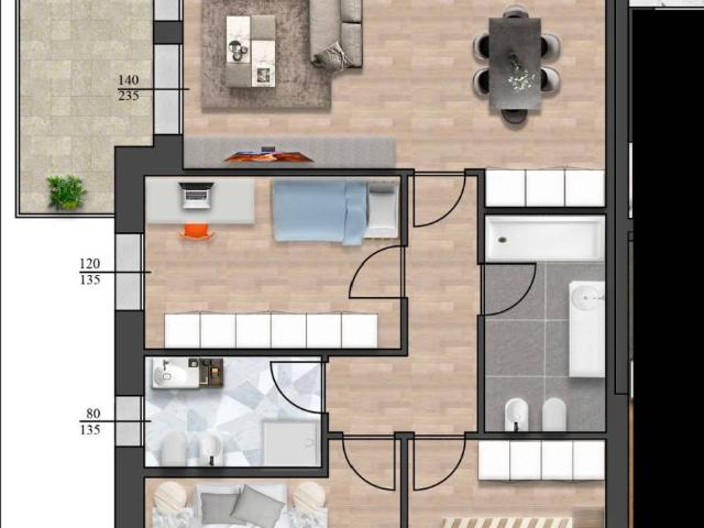 Appartamento in vendita a San Pellegrino, Sorbolo