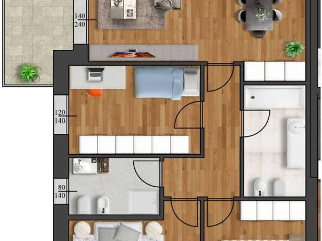 Appartamento in vendita a San Pellegrino, Sorbolo