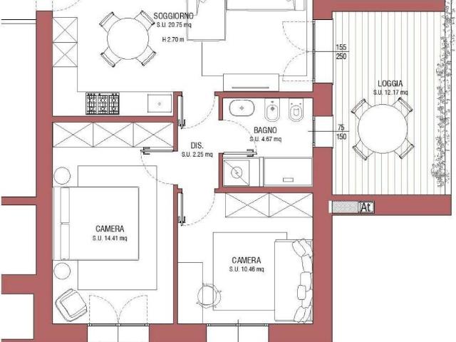 Appartamento in vendita a Marinelli, Sorbolo
