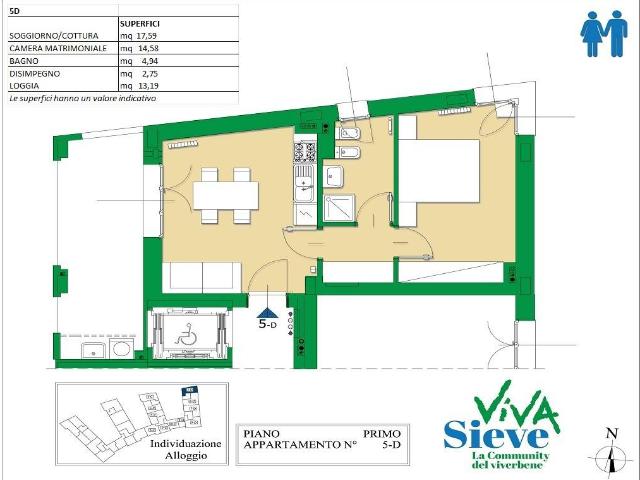 Appartamento in vendita a Unione di Comuni Valdarno e Valdisieve, Pelago