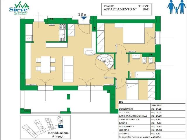 Appartamento in vendita a Unione di Comuni Valdarno e Valdisieve, Pelago