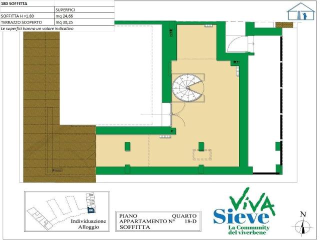 Appartamento in vendita a Unione di Comuni Valdarno e Valdisieve, Pelago