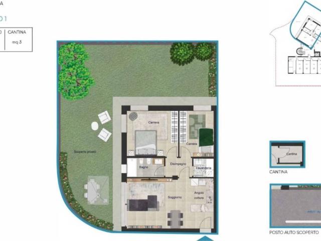 Appartamento in vendita a Torraccia, Marche