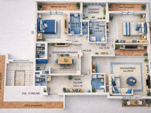 Appartamento in vendita a Loreto, Marche