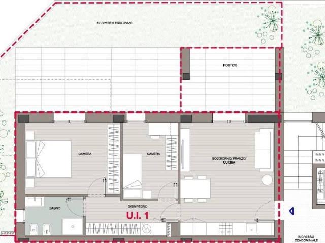 Appartamento in vendita a Villa Fastiggi, Pesaro