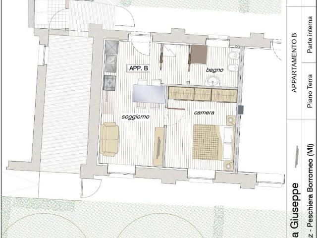 Appartamento in vendita a Bettola, Peschiera Borromeo