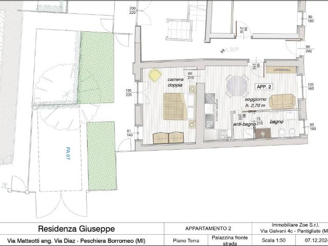 Appartamento in vendita a Bettola, Peschiera Borromeo