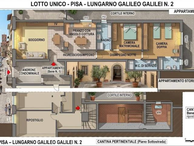 Appartamento in vendita a Pisa, Toscana