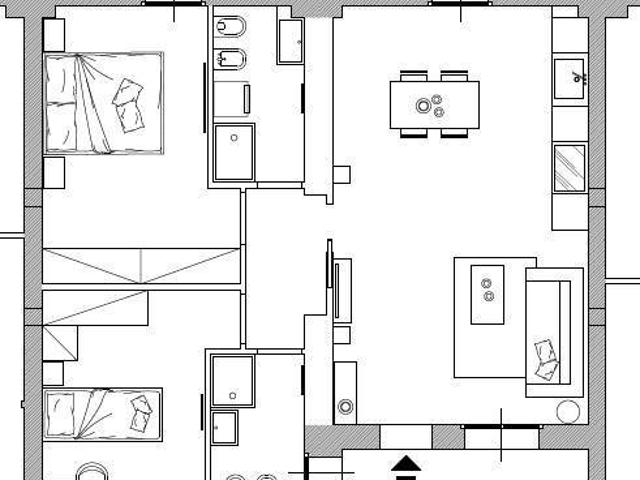 Appartamento in vendita a Pontenure, Reggio Emilia