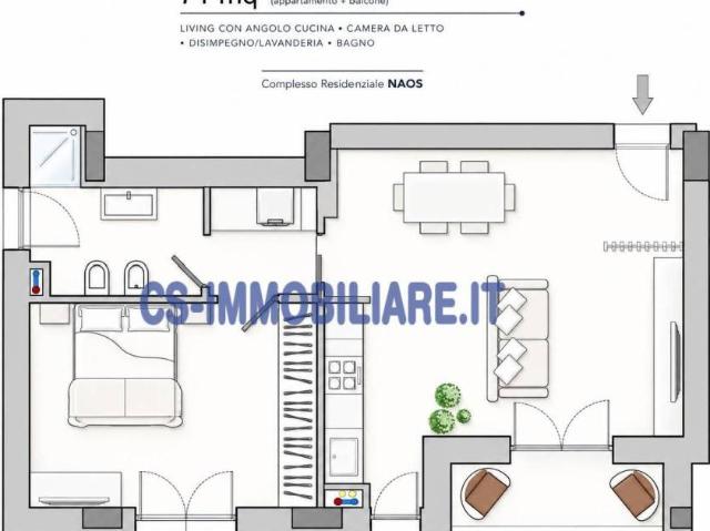 Appartamento in vendita a Quartiere Europa, Potenza