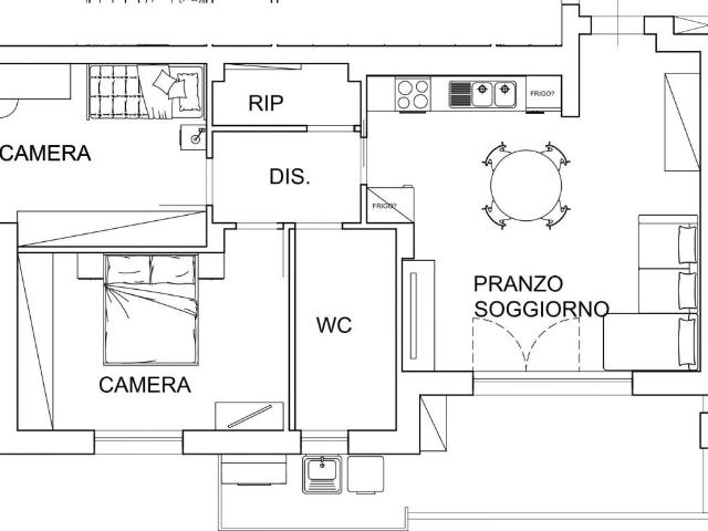 Appartamento in vendita a Centro Direzionale, Prato