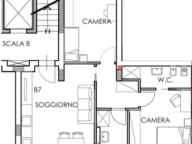 Appartamento in vendita a Centro Direzionale, Prato