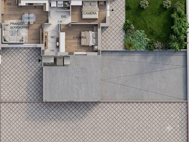 Appartamento in vendita a Centro Direzionale, Prato
