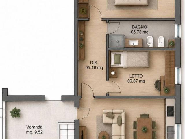 Appartamento in vendita a Ravenna, Reggio Emilia