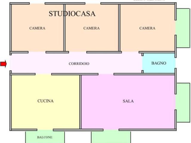 Appartamento in vendita a Recale, Campania